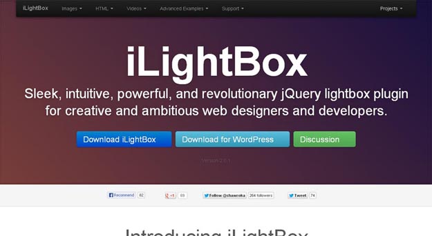 分享20款美化网站的 jQuery Lightbox 灯箱插件