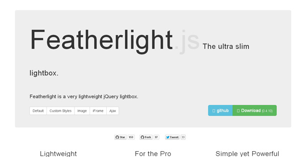 分享20款美化网站的 jQuery Lightbox 灯箱插件