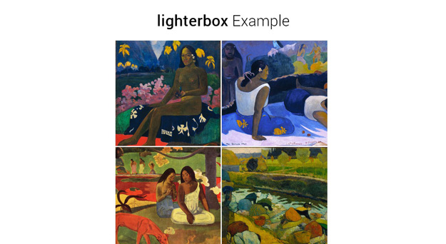 分享20款美化网站的 jQuery Lightbox 灯箱插件