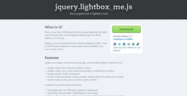 分享20款美化网站的 jQuery Lightbox 灯箱插件