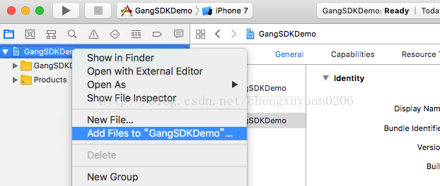关于iOS GangSDK的使用 为App快速集成社群公会模块