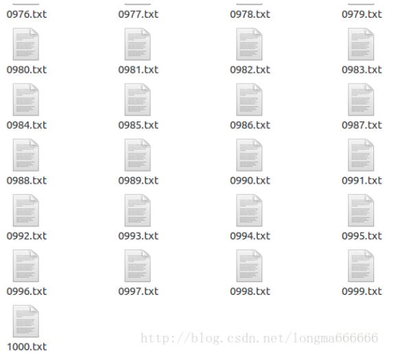 用python生成1000个txt文件的方法