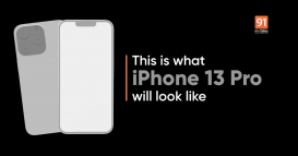 苹果 iPhone 13 Pro 最新渲染图：刘海更小，后置三摄模块更大