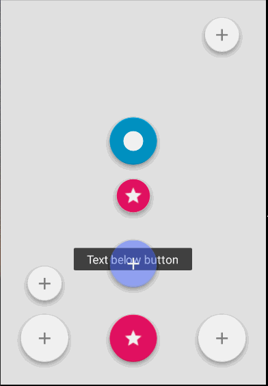 FloatingActionButton增强版一个按钮跳出多个按钮第三方开源之FloatingActionButton