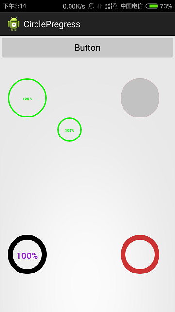 自定义Android圆形进度条(附源码)