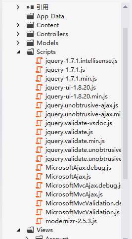 如何在MVC应用程序中使用Jquery