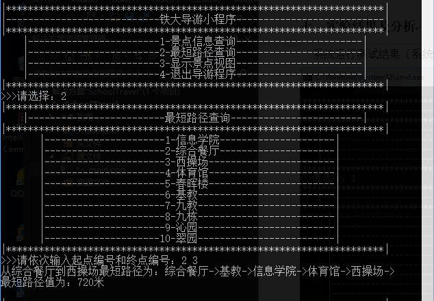 C++用Dijkstra(迪杰斯特拉)算法求最短路径