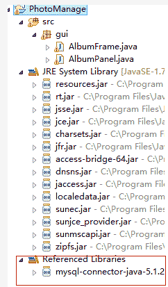 JDBC连接MySql数据库步骤 以及查询、插入、删除、更新等
