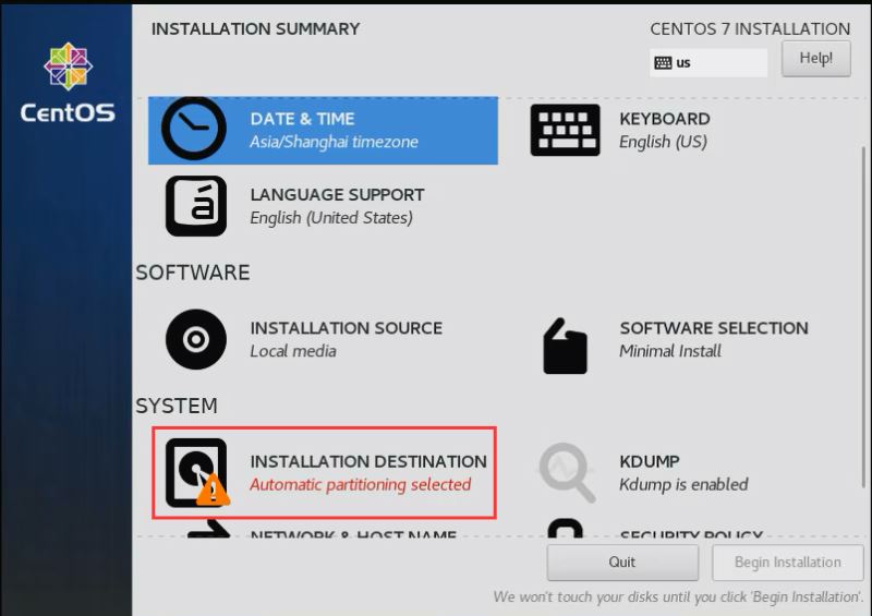 VMware安装Linux CentOS 7.7系统的详细教程