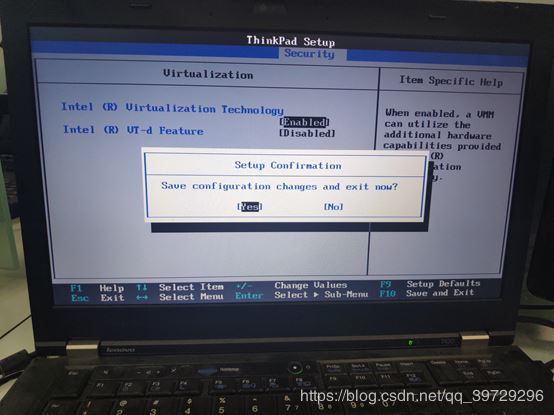 Thinkpad VMware 安装虚拟机出现此主机支持 Intel VT-x,但 Intel VT-x 处于禁用状态（问题解决方法）