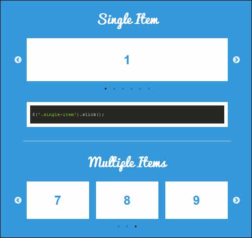 分享28款免费实用的 JQuery 图片和内容滑块插件