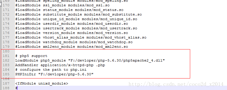 详解PHP5.6.30与Apache2.4.x配置