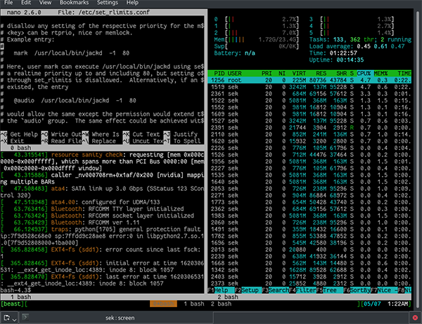 4 款值得一试的 Linux 终端多路复用器