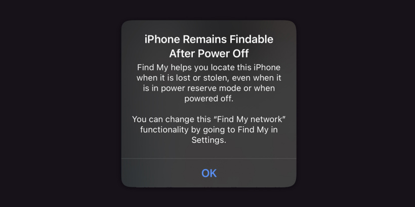 苹果 iOS 15：没电关机或恢复出厂设置后，仍然可以“查找”到你的 iPhone