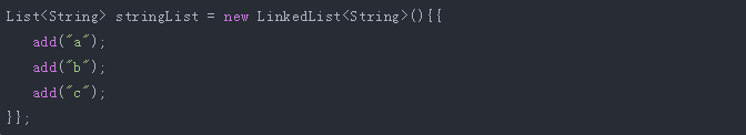 Java中初始化List的5种方法示例
