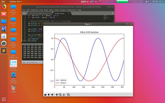 Python3使用Matplotlib 绘制精美的数学函数图形