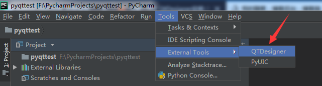 PyCharm+Qt Designer+PyUIC安装配置教程详解