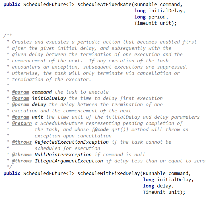 Java定时任务的三种实现方式