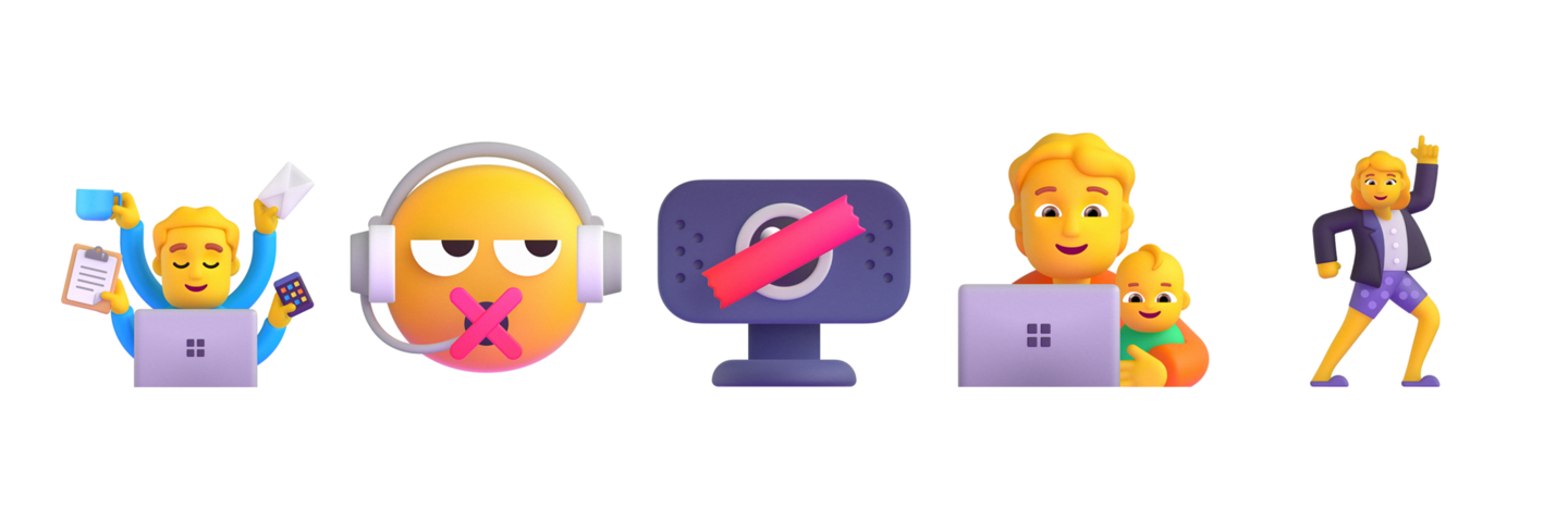 微软发布 Win11 全新 Emoji 表情系统：采用 Fluent 流畅设计 + 3D 形象