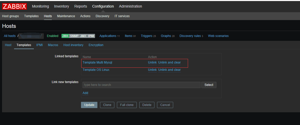 Zabbix实现监控多个mysql过程解析