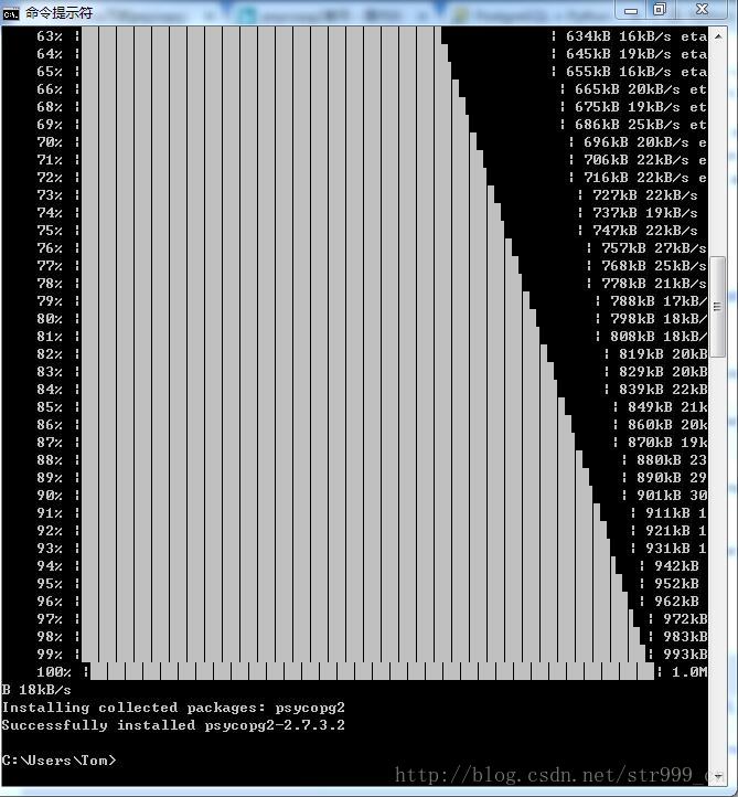 Python3安装psycopy2以及遇到问题解决方法