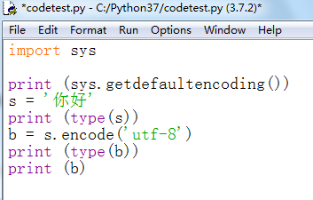 代码实例讲解python3的编码问题