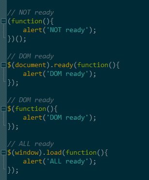 jquery $(document).ready()和window.onload的区别浅析