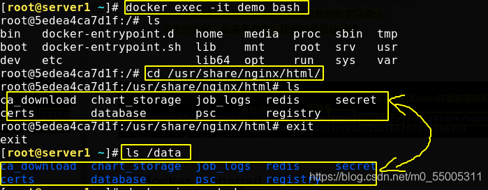 Docker中数据卷(volume)管理的两种方式