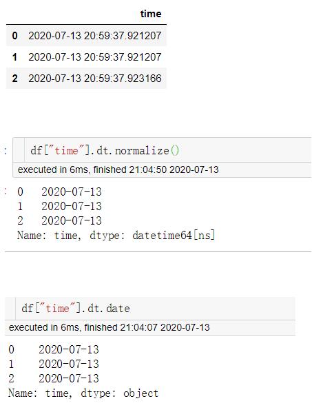 Python数据分析库pandas高级接口dt的使用详解