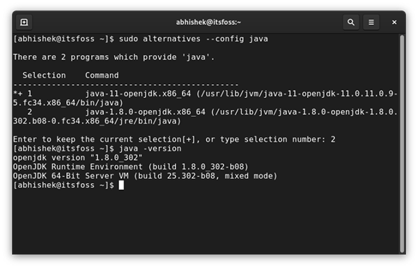 如何在 Fedora Linux 上安装 Java