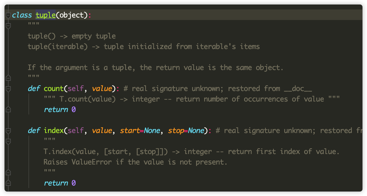 python中的列表和元组区别分析