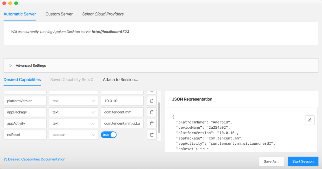 使用Python+Appuim 清理微信的方法