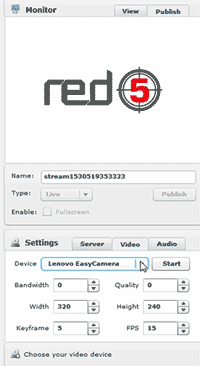 Java Red5服务器实现流媒体视频播放