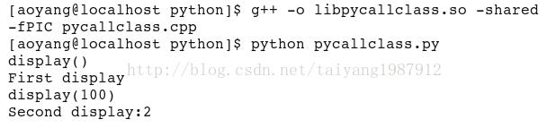 Python与C/C++的相互调用案例