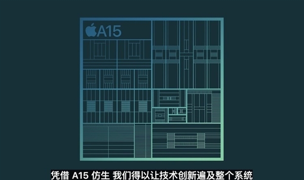 苹果发布全新A15处理器：性能超越竞品50％！