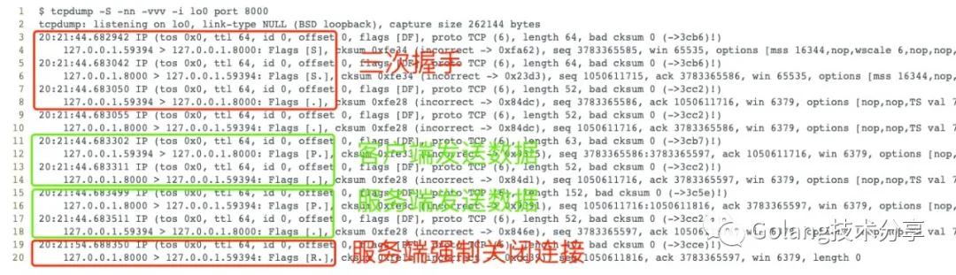 Go 中如何强制关闭 TCP 连接