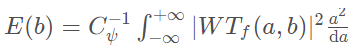 用Python的绘图库(matplotlib)绘制小波能量谱