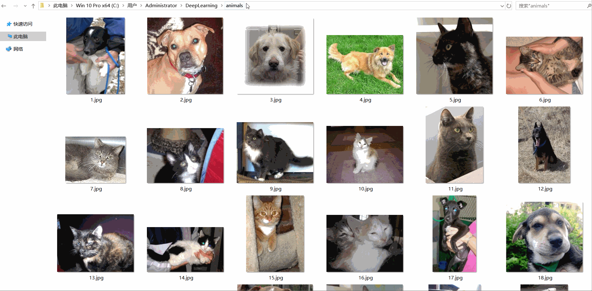 tensorflow+k-means聚类简单实现猫狗图像分类的方法