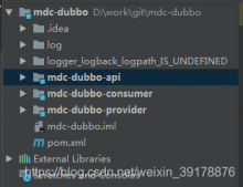Dubbo实现分布式日志链路追踪