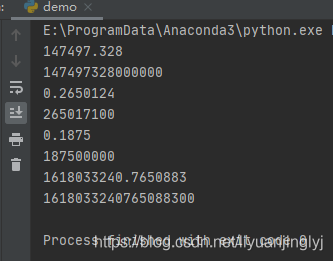 Python time库的时间时钟处理