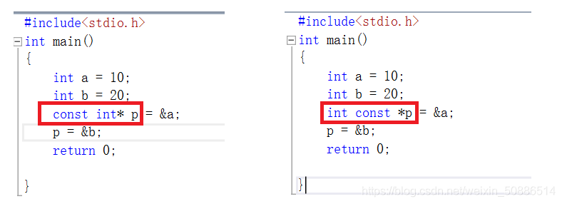C++ const的使用及this指针常方法（面试最爱问的this指针）