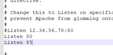 Apache添加多端口及实现单ip多端口映射的方法