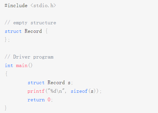 浅谈C结构和C++结构之间的区别