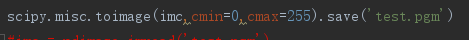 Python使用scipy保存图片的一些注意点