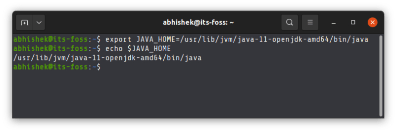 如何在 Ubuntu Linux 中正确地设置 JAVA_HOME 变量