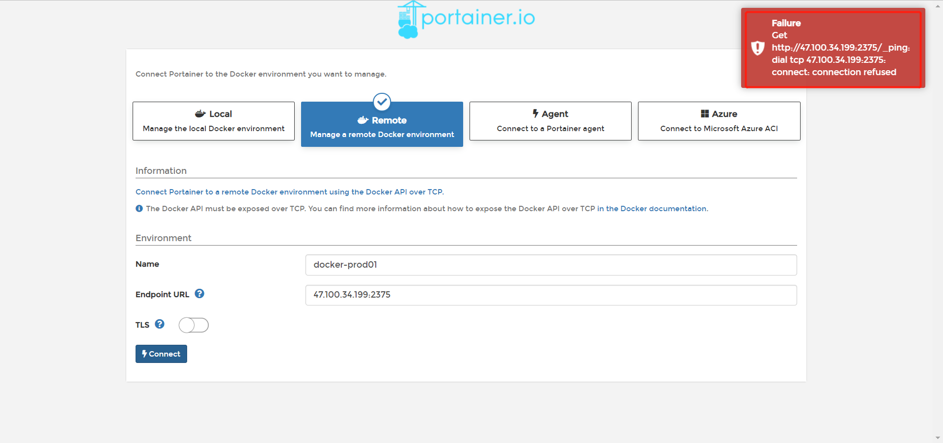 教你使用Portainer管理多台Docker容器环境的方法