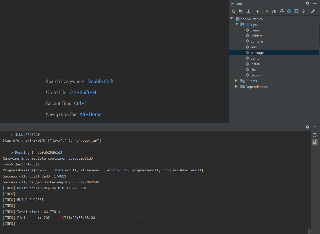 SpringBoot 整合 Docker的详细过程