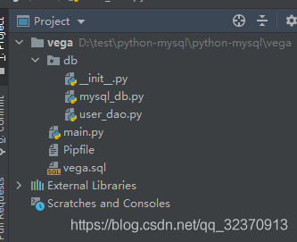 python mysql项目实战及框架搭建过程