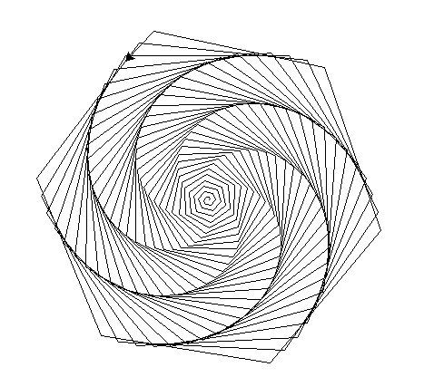 python基于turtle绘制几何图形
