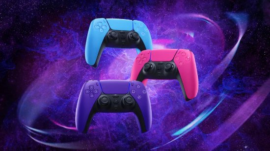PS5将推出红青紫粉黑五种新配色外壳 明年一月发售
